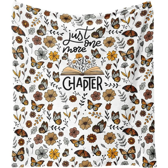 Book Lovers Gifts Blanket,Teacher Gifts for Women Men Book Lover Teacher Librarian Birthday Read Fleece Throw Blanket,Flannel Throw Blanket for Home Living Room Couch Bed Chair Dorm Decor 60"x50"