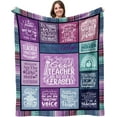thumbnail image 1 of Book Lovers Gifts, Gifts for Book Lovers Women, Gifts for Readers, Literary Gifts Throw Blanket 50"x60", Book Gifts for Bookish Book Club Bookworm/Reading Gifts for Women, 1 of 5
