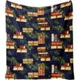 thumbnail image 1 of Book Lovers Gifts Throw Blankets,Christmas Books Fleece Blankets Gifts for Women Flannel Throw Blanket for Home Living Room Couch Bed Chair or Dorm Decor 60"x50", 1 of 7