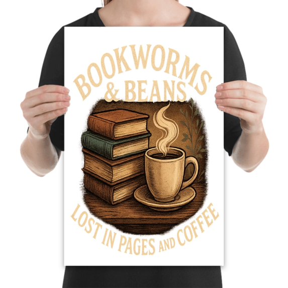 Book Lovers Poster - 13x19 Archival Print for Home or Library - Walmart.com