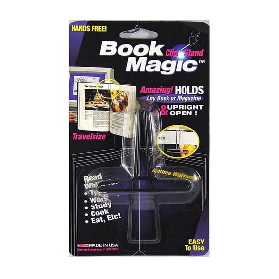 Book Magic Book Clip & Stand (Black)