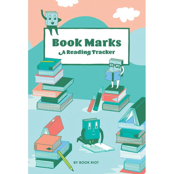Book Marks Guided Journal: A Reading Tracker, (Paperback)