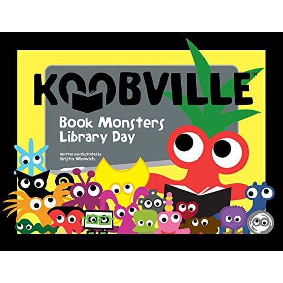Pre-Owned Book Monsters Library Day (Koobville) Paperback