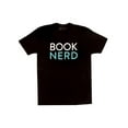 thumbnail image 1 of Book Nerd Unisex T-shirt Medium, 1 of 1