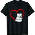 thumbnail image 1 of Book Nerd's, Book Lover's Valentine's Day T-Shirt, 1 of 4