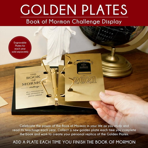 Book Of Mormon 2019 Reading Award Plate by Ringmasters