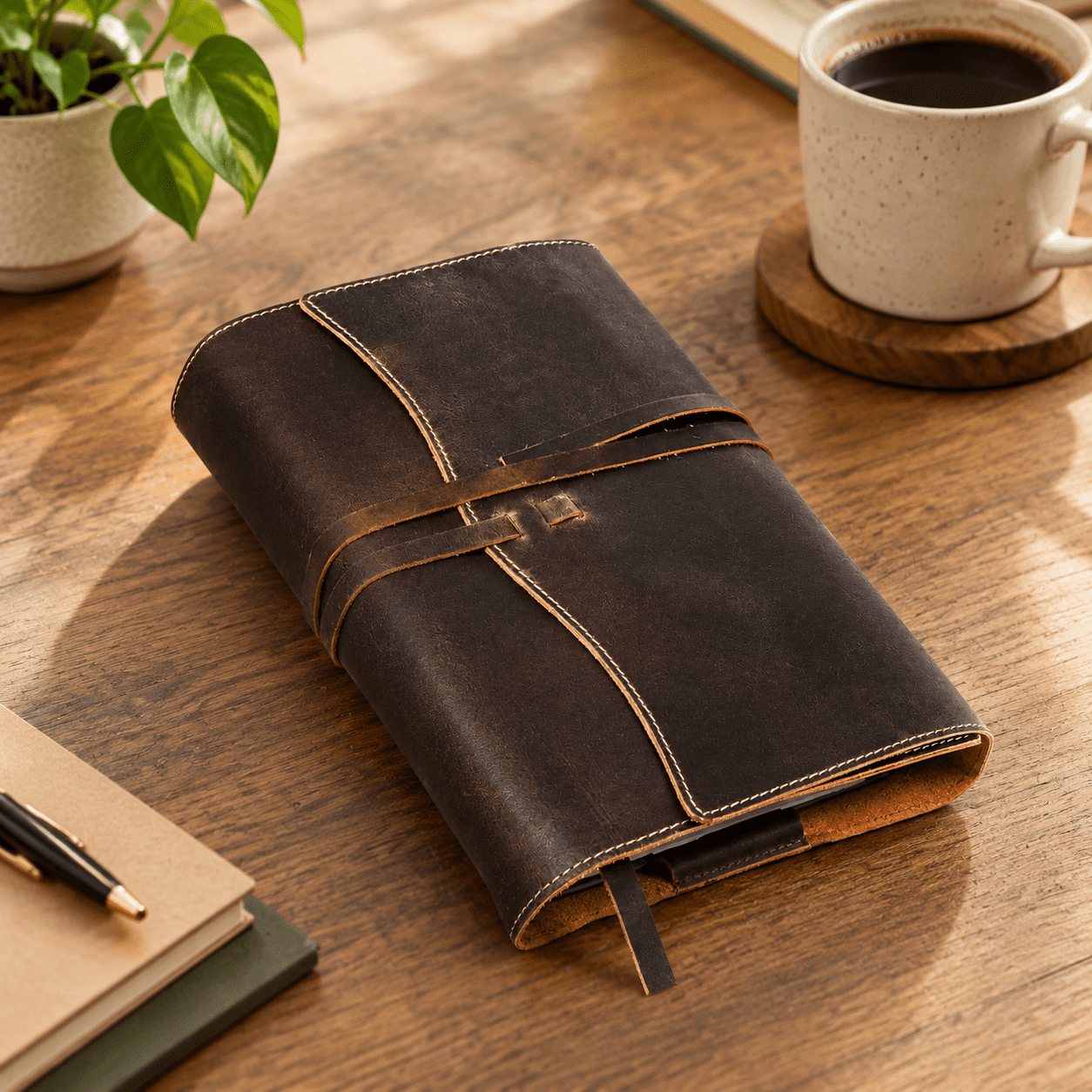 Book Or Cover For Men And Women - Handcrafted Genuine Top Grain Gifts ...