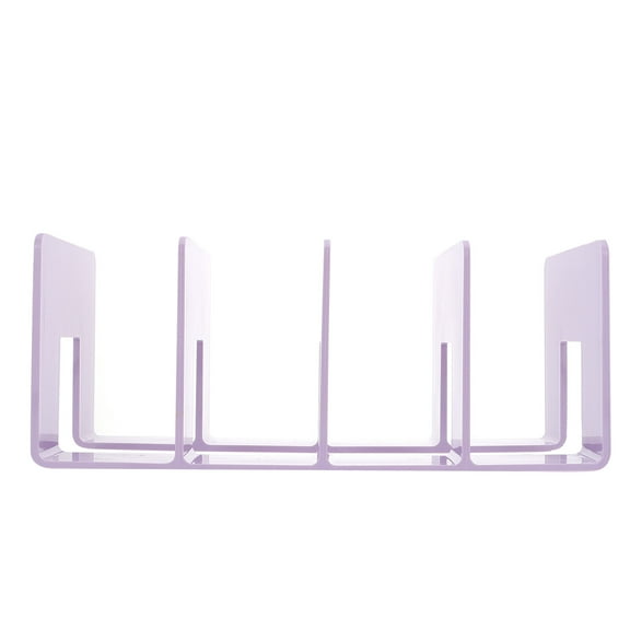 WRISTBIQUE desktop storage racks Book Organizer Acrylic for Book Lovers 1Pcs