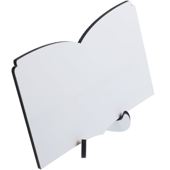 White Wooden Photo Board for Book, Grad , Crafts, Picture Frames, Transfer Pictures, Heat Decorate, Blank Decorations