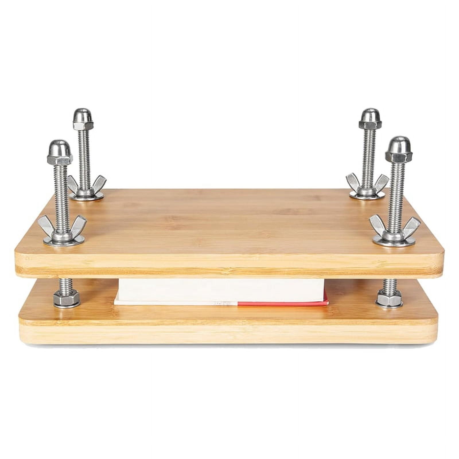 Book Bookbinding, Wooden Bamboo Book , Portable Kits for Bookbinding ...
