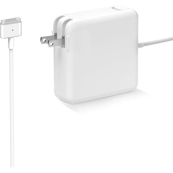 for Book Pro Charger 60W Mag 2 T-Tip for 11/13'' Late 2012-2017 A1425 A1502 | Mag-netic 2 Charger Power Adapter Compatible with Old Mac Book Air/Pro A1465 A1466 Not for 2018-2026 Models.