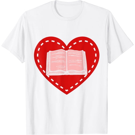 Book Reader Valentines Day Gift Idea Reading T-Shirt100% cotton