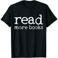 thumbnail image 1 of Book Reading Bookworm Librarian Teacher Student Gift T-Shirt, 1 of 4