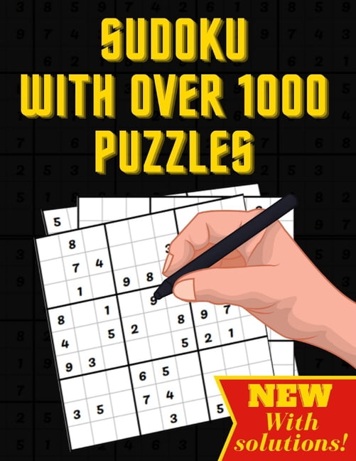 Book for Relaxation Sudoku With Over 1000 Puzzles: Sudoku Puzzle Books for Adults Easy to Insane / Sudoku para adultos / Sudoku pour adultes, Book 3, (Paperback)