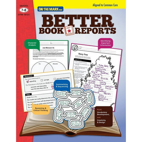Book Reports Grades 7-8, (Paperback)