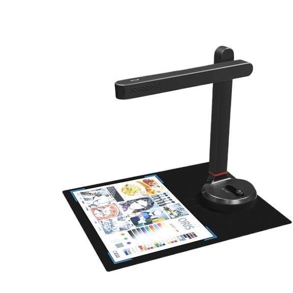 Book Scanner T101 Autofocus Document Scanner Max A4 A3 Size with Smart OCR Led Table Desk Lamp for Family Home Office