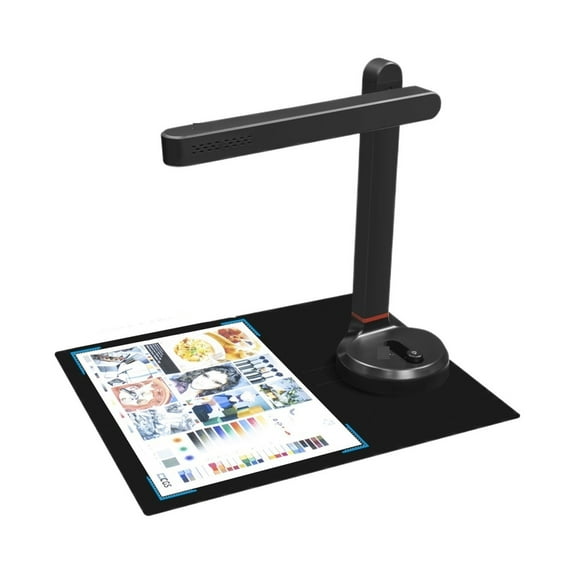 Book Scanner T201 Auto Document Scanner, Max A4 A3 Size With Smart OCR Led Table Desk Lamp For Family Home Office ,High-Speed Capture