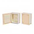 thumbnail image 1 of Book Shaped Magnetic Jewelry Box for Ring and Necklace Love Story Book Ring Box for Proposal,Wedding,Valentine's Day Surprise Ring Box for Anniversary,Gift Box for Wife,Girlfriend Beige, 1 of 4