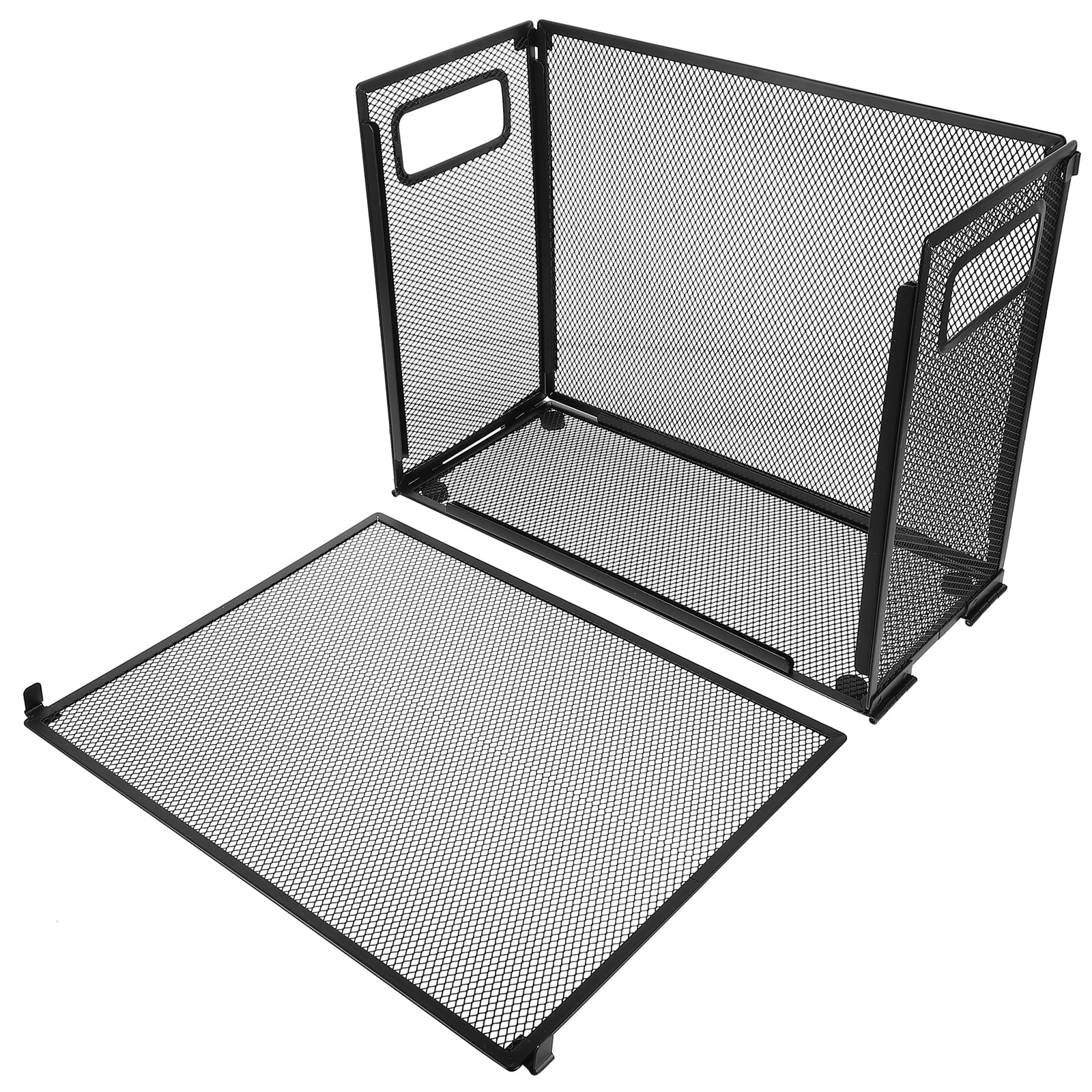 ATRISS Book Shelf File Holder Wrought Iron Books Shelves Wall Mount