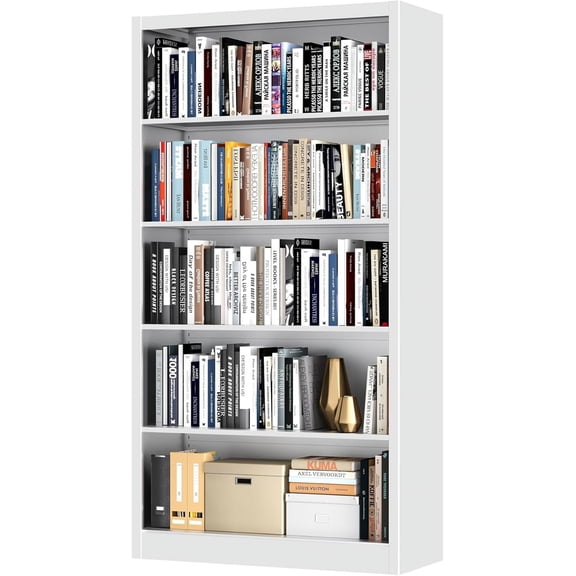 Book Shelf Metal Bookshelves Bookcase for Bedroom Living Room Home Office