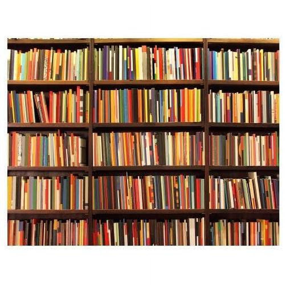 book-shelves-cake-wrap-library-reading-lover-cake-icing-sheet-1-4-size