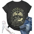 thumbnail image 1 of Book Shirts for Women Vintage Reading Teacher T-Shirt Short Sleeve Book Lover Tee Tops TH1406B20, 1 of 5