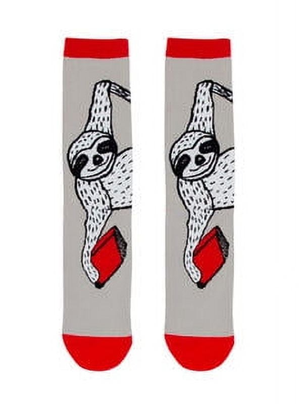 OUT OF PRINT Book Sloth Socks - Large