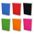 thumbnail image 1 of Book Sox Standard and Jumbo Stretchable Book Cover, Assorted Colors, 6 Count, 1 of 4