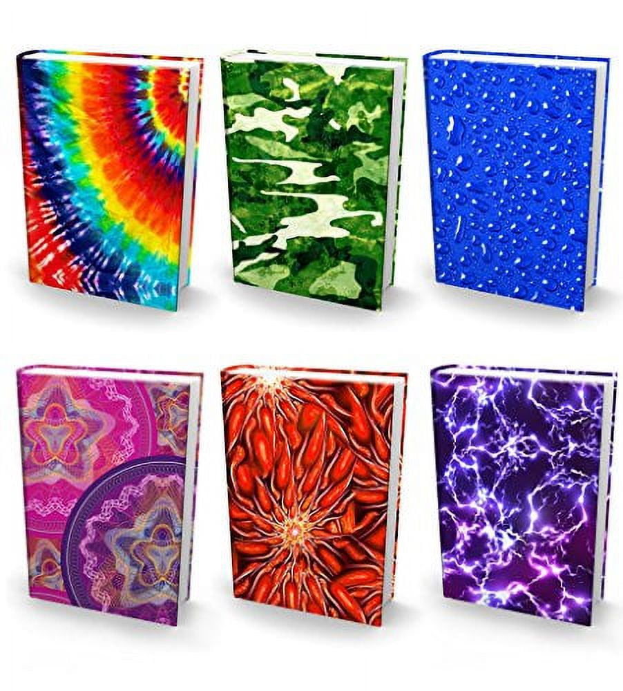 Book Sox Stretchable Book Cover, Jumbo 6 Print Value Pack