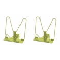 thumbnail image 1 of Book Stand Reading Stand Adjustable Book Holder Desktop Book Stand Cookbook Holder Document Holder Textbook Stand for Reading Study Office Home Metal Plastic Green 2 Pack, 1 of 1