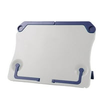 Book Stand for Reading in Bed, Lap Reading Holder with Page Paper Clips for Reading Hands Portable Reading Shelf