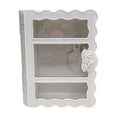 thumbnail image 1 of Book Storage Box Exquisitely Carved Desktop Decorative Storage Organizer for Home Desk Use, 1 of 9