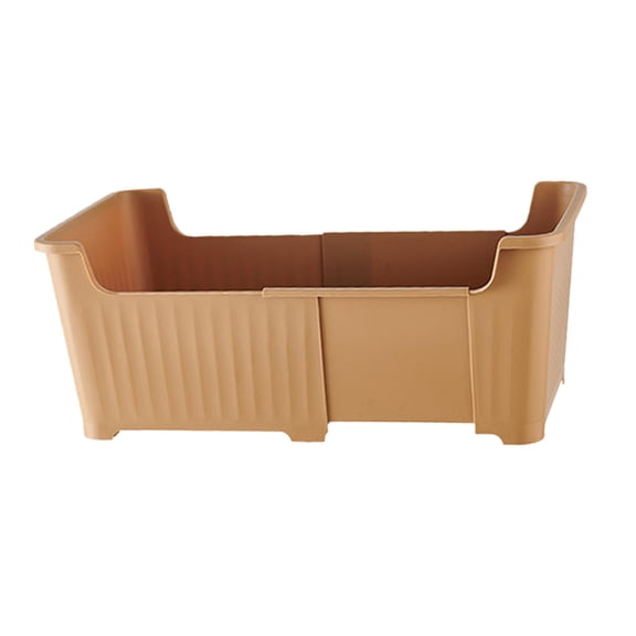 Book Storage Box Telescopic Book Storage Bin Rolling Storage Organizer Adjustable PP Material for Home Office Classroom