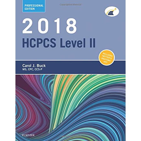Book Title: 2018 HCPCS Level II Professional Edition