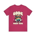 thumbnail image 1 of Book Vibin Time Bella & Canvas, Unisex Cotton Short Sleeve T-Shirt, S - 3XL, 1 of 5