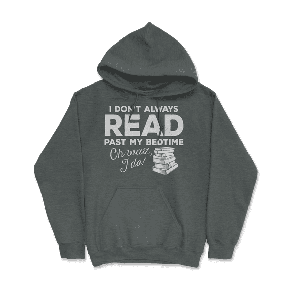 Book Worm T-Shirt - I always read past bedtime