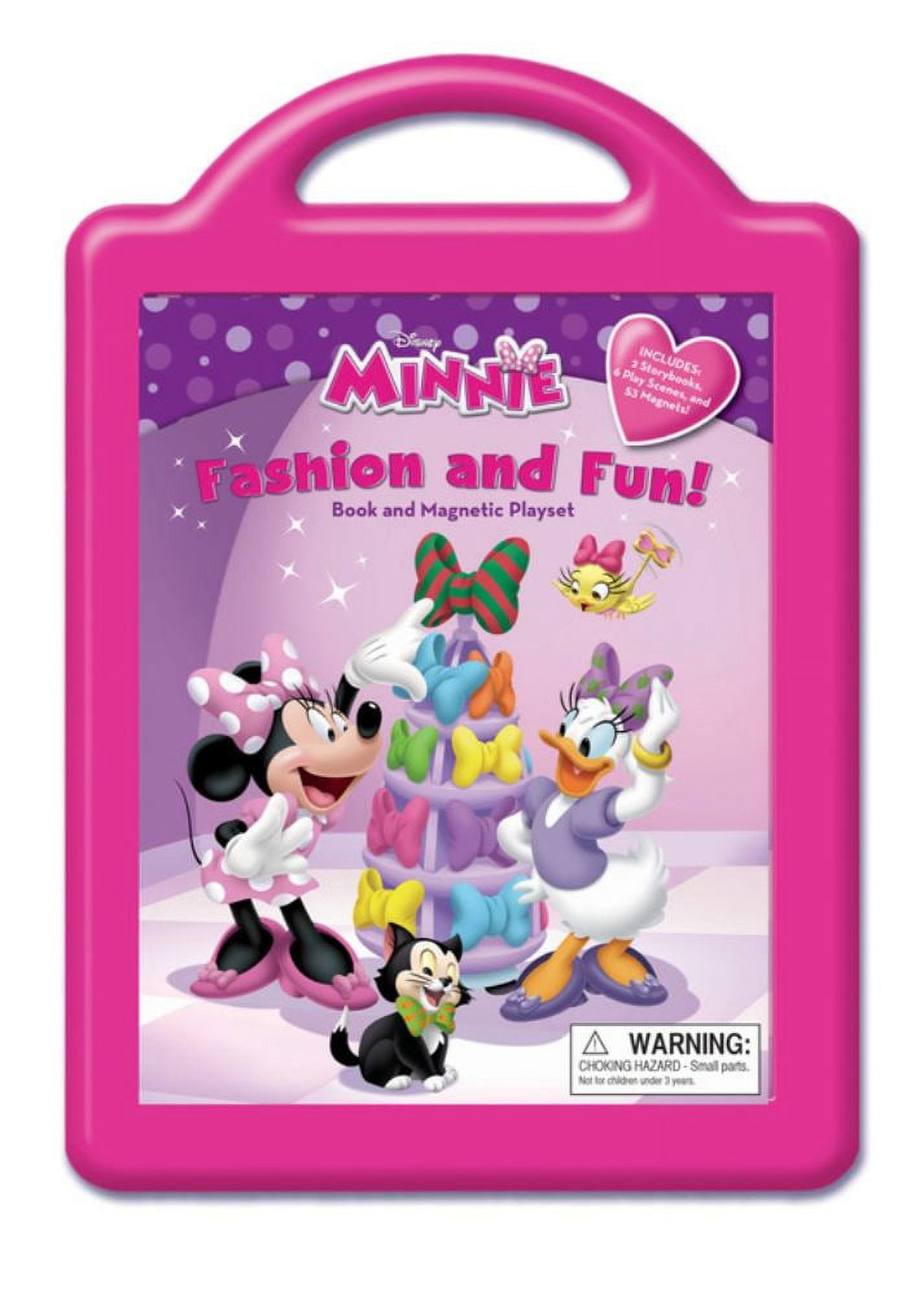 Book and Play Set Minnie Minnie's Fashion and Fun Book and Playset