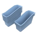 thumbnail image 1 of Pen+Gear Book Bin, 14.3 x 5.44 x 7.1 in, Victory Blue, 9-Pack, 1 of 5