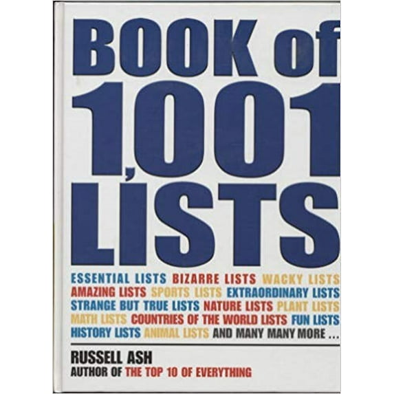 Pre-Owned Book of 1,001 Lists 9780760739044