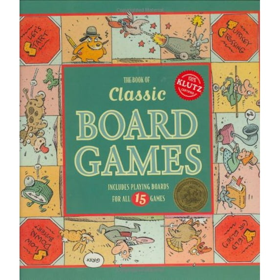 Pre-Owned The Book of Classic Board Games by Klutz Press Book and Access Edition Paperback, English