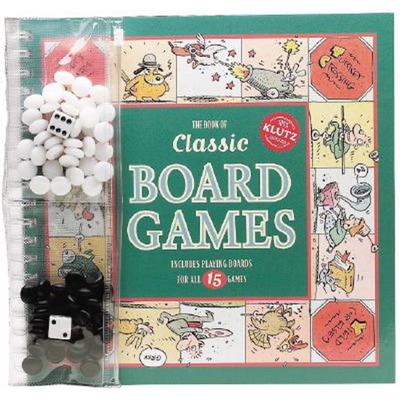 Pre-Owned The Book of Classic Board Games by Klutz Press Book and Access Edition Paperback, English