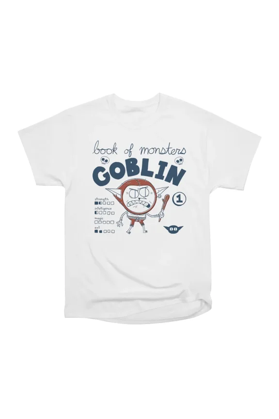 Book of Monsters Goblin T-Shirt Tee Gift For Him Merch For Her Apparel For Friend