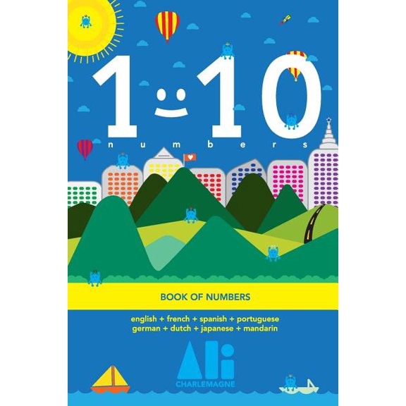Book of Numbers: Childhood Multi-Language Development System, (Paperback)