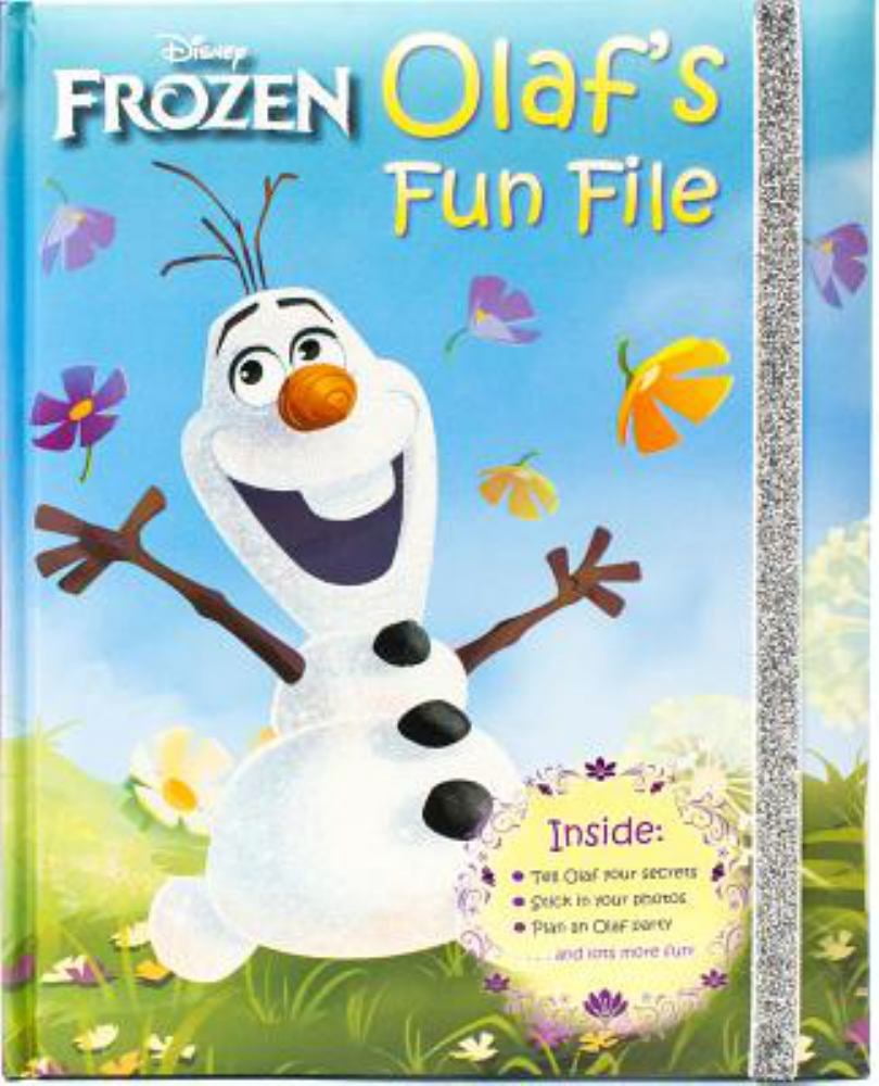Olaf Book Charters Disney's Frozen: Olaf's Fun File - Walmart.com