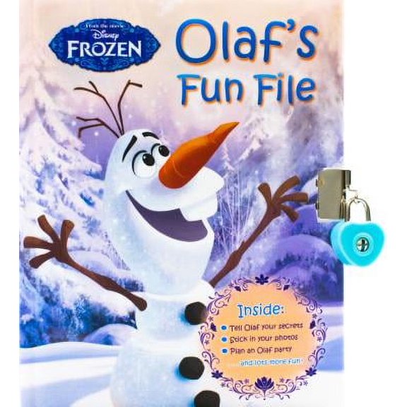 Book of Secrets: Disney Frozen Olaf's Fun File (Hardcover)