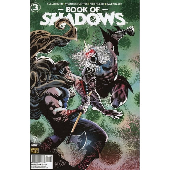 Book of Shadows (Valiant) #3D VF ; Valiant Comic Book