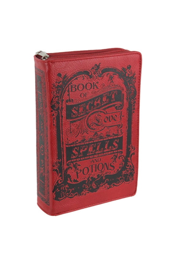 Book of Spells for Love Book Clutch Bag