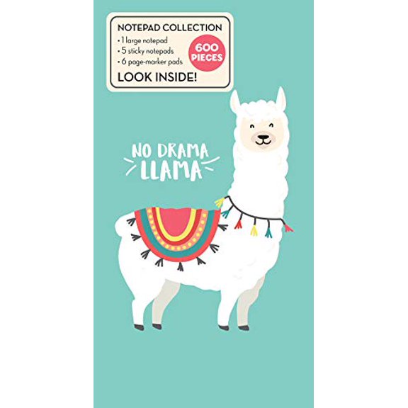 Pre-Owned Book of Sticky Notes: Notepad Collection - No Drama Llama, 9781640307971, 1640307974, Hardcover,