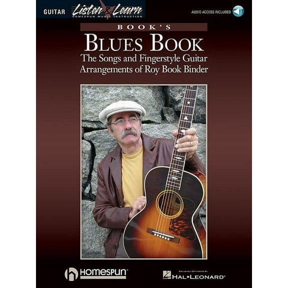 Book's Blues Book: The Songs & Fingerstyle Guitar Arrangements of Roy Book Binder, (Paperback)
