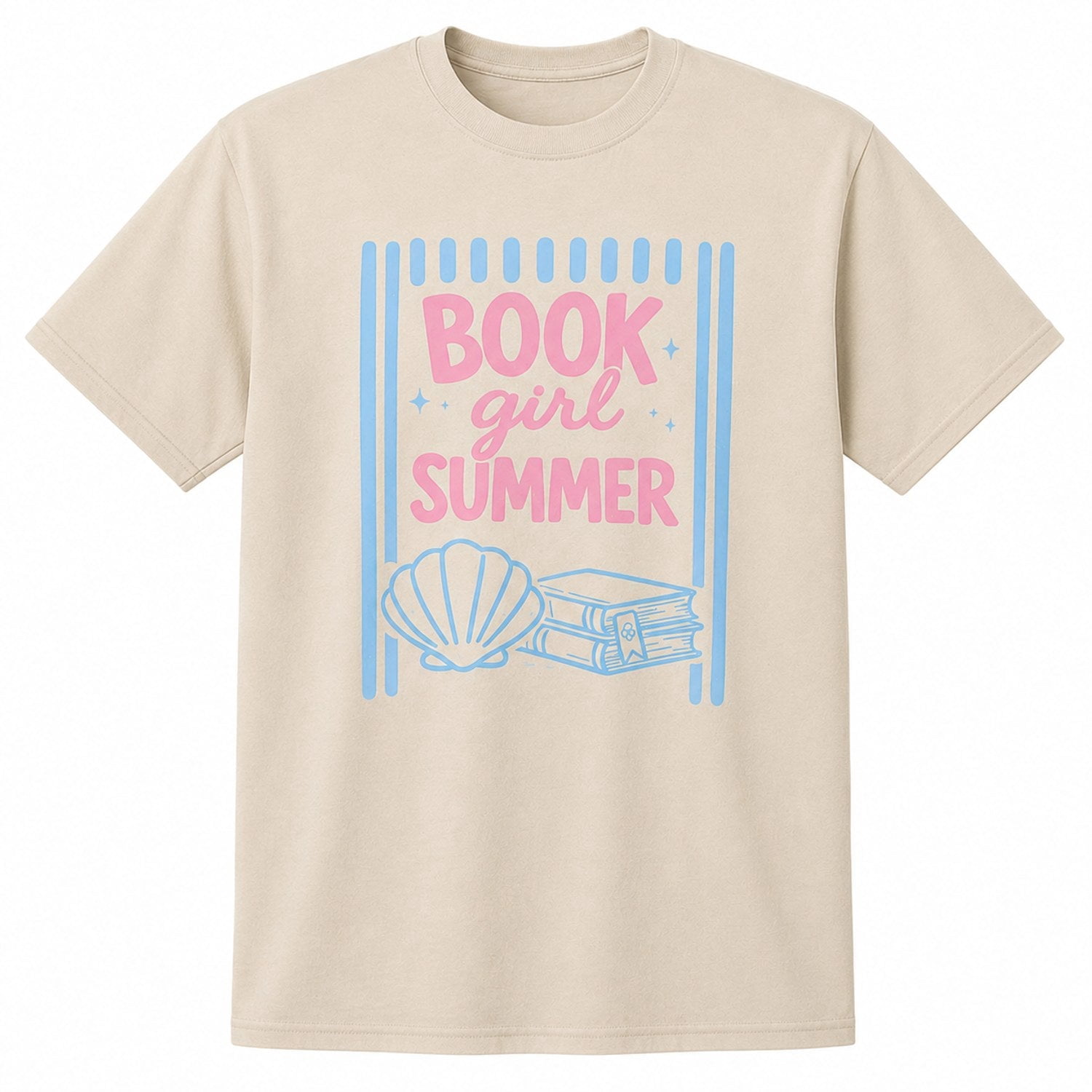 Book unisex Summer Graphic T-Shirt, Unisex Classic Fit, Cotton/Cotton ...